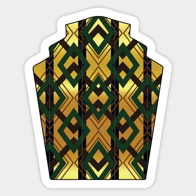 Art Deco Spectro 2 Sticker by DesignJennifer